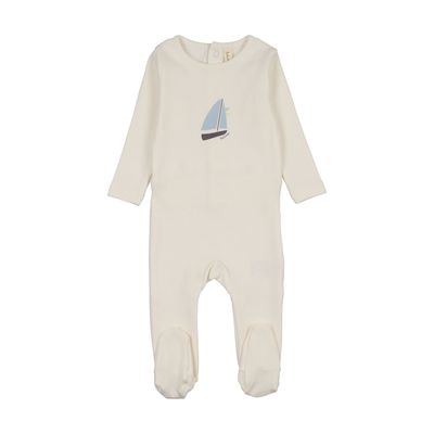 Lil Legs NAUTICAL GRAPHIC FOOTIE NGF S26