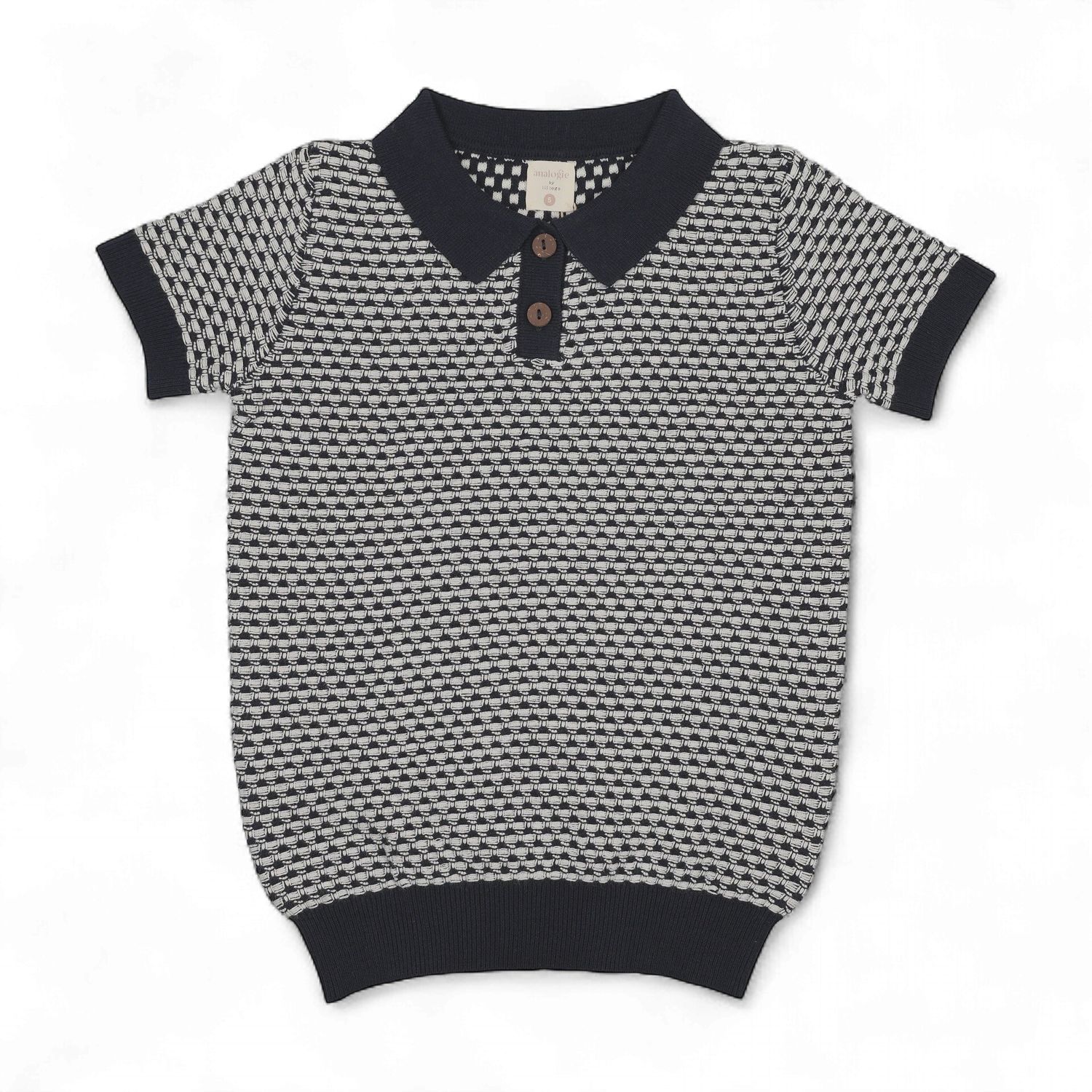 Lil Legs Analogie BOYS MULTI KNIT POLO 8y-12Y MKPL2 S26