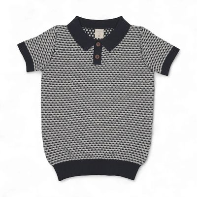 Lil Legs Analogie BOYS MULTI KNIT POLO 8y-12Y MKPL2 S26