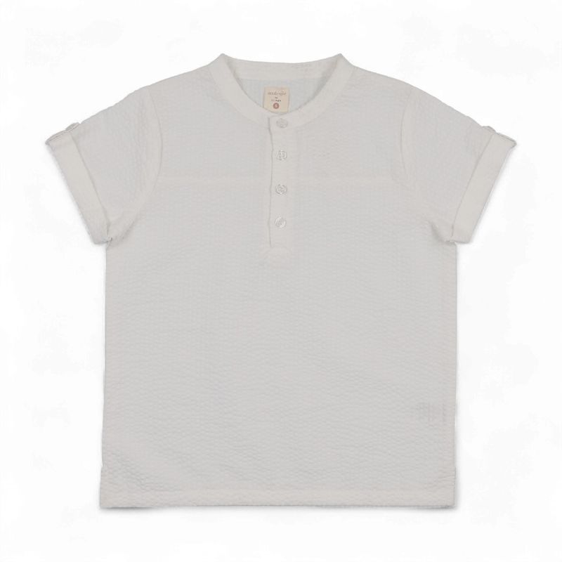 Lil Legs Analogie BOYS DRESS SHIRT- MANDARAN COLLAR SDSHM S26