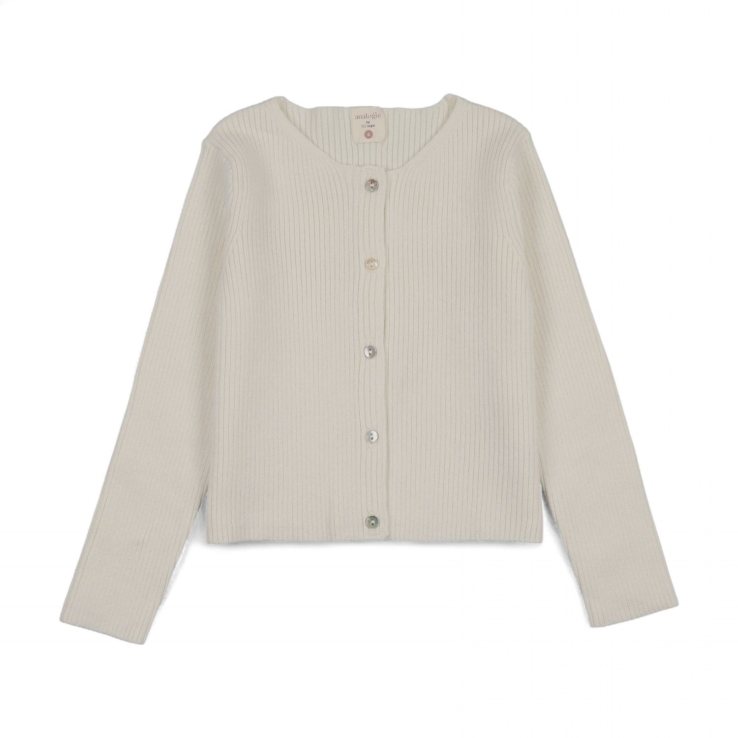 Lil Legs Analogie SRC S26 GIRLS RIBBED CARDIGAN