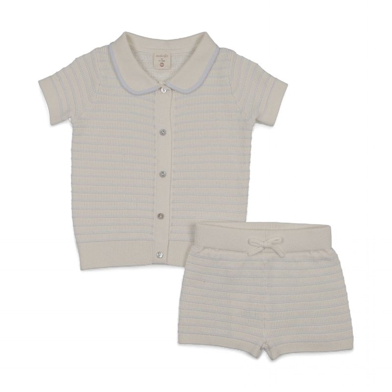 Lil Legs Analogie TSKST S26 TEXTURED STRIPE KNIT SET