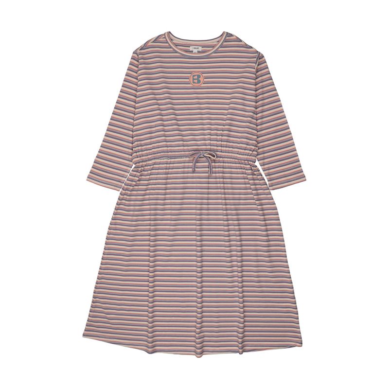 Bonjoy SUMMER STRIPE 3/4SLEEVE DRESS BTSS26013D