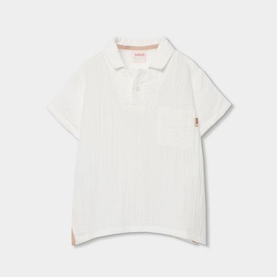 Boboli 533056 Polo muslin for boy -BCI