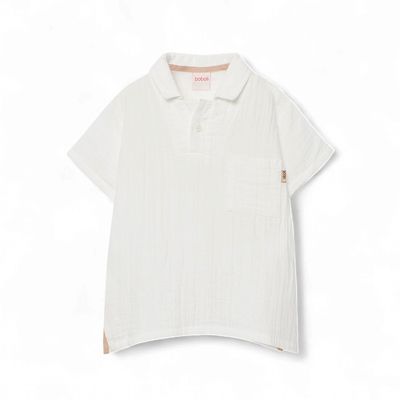 Boboli 533056 Polo muslin for boy -BCI