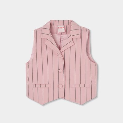 Boboli 783031 Vest striped with shorts  for girl
