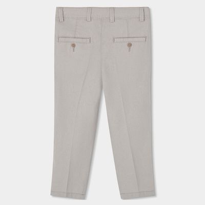 Boboli 863018 Linen trousers for boy -BCI