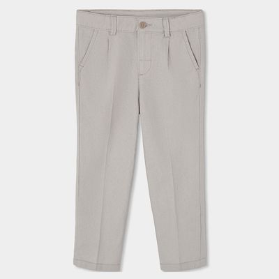 Boboli 863018 Linen trousers for boy -BCI