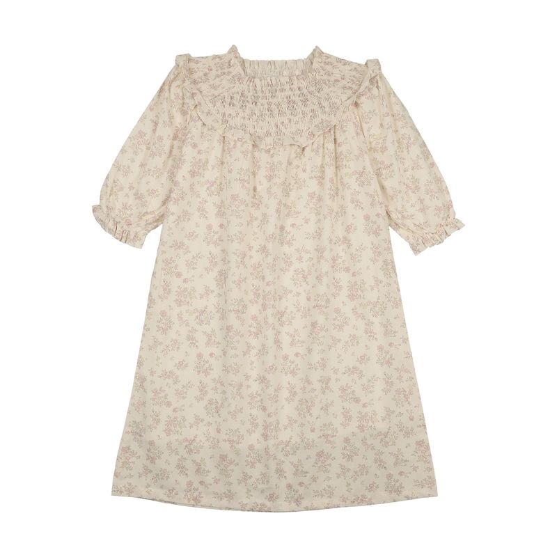 Bonjoy BTSS26012D Pastel Garden 3/4 Sleeve Dress