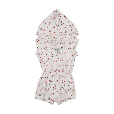 Bonjoy BTSS26026RH Fruit Party Romper with Hood