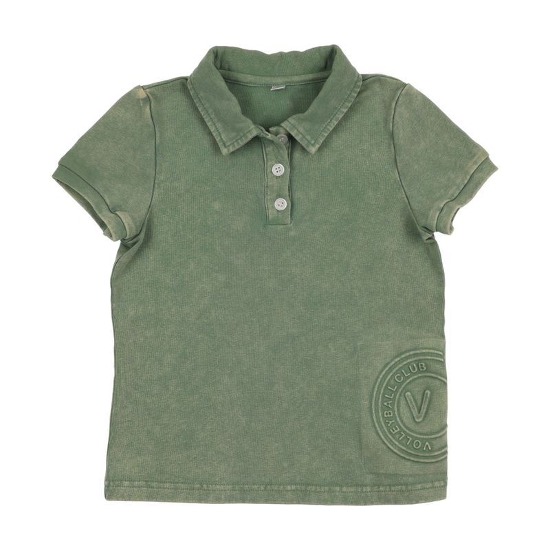 Bonjoy BTSS26017SP Embossed Volleyball Short Sleeve Polo