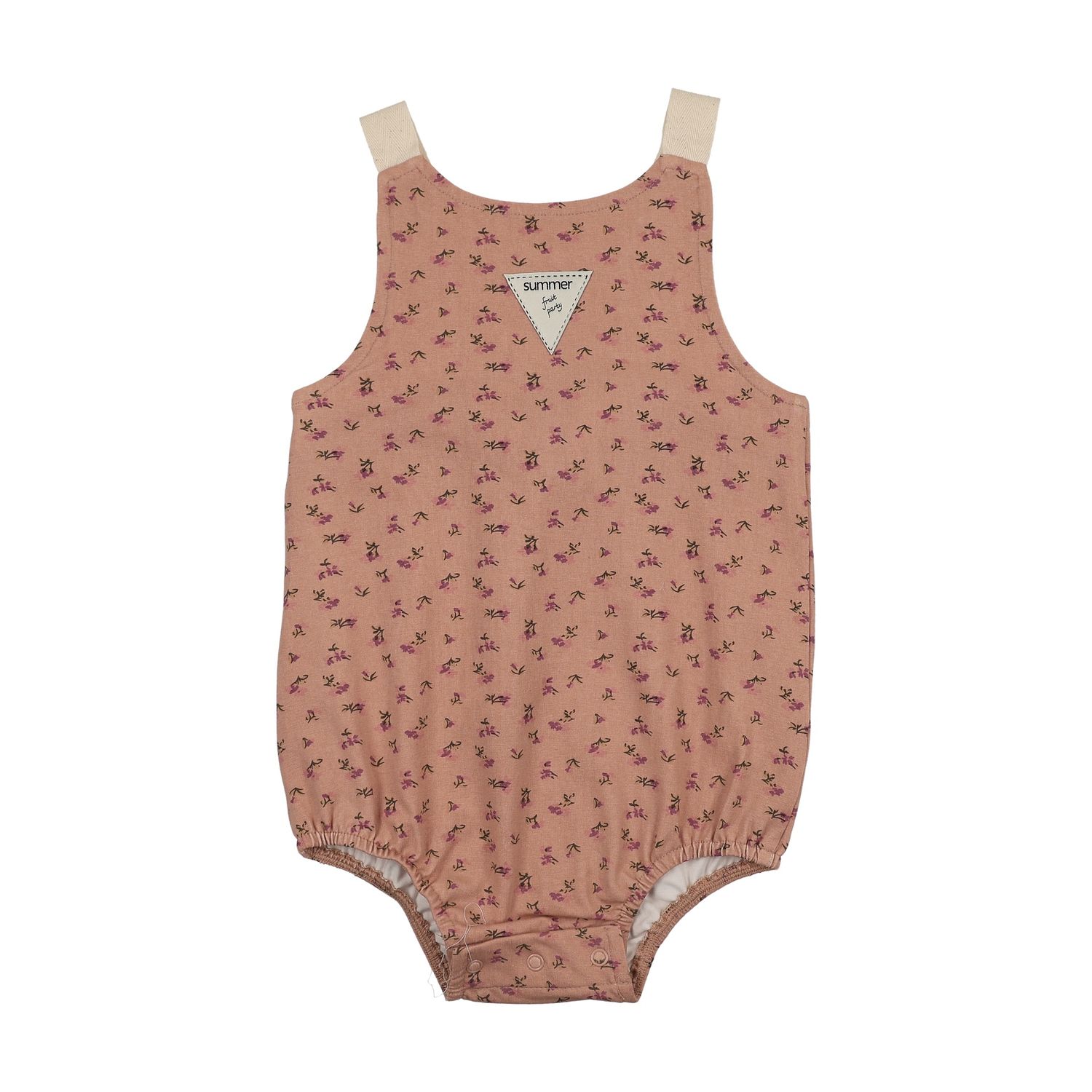 Bonjoy BTSS26026R Fruit Party Cotton Romper