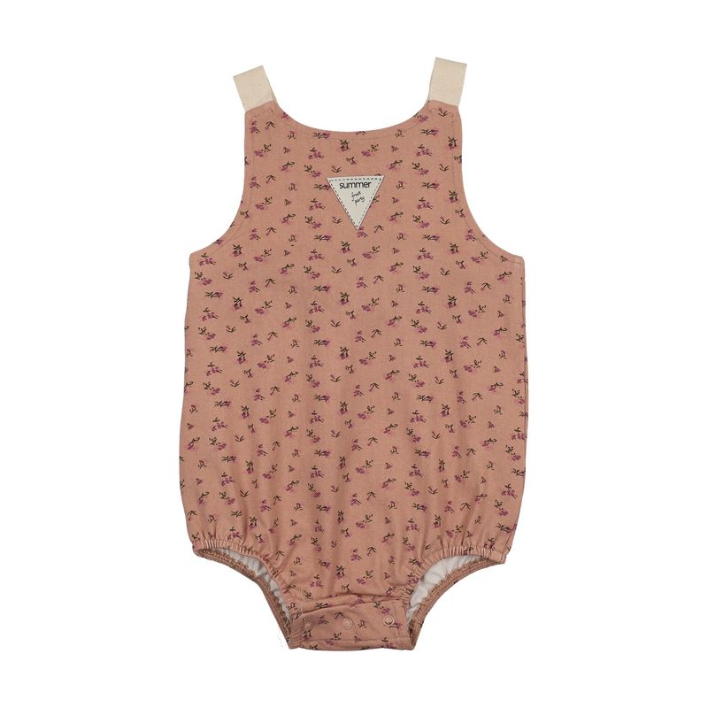 Bonjoy BTSS26026R Fruit Party Cotton Romper