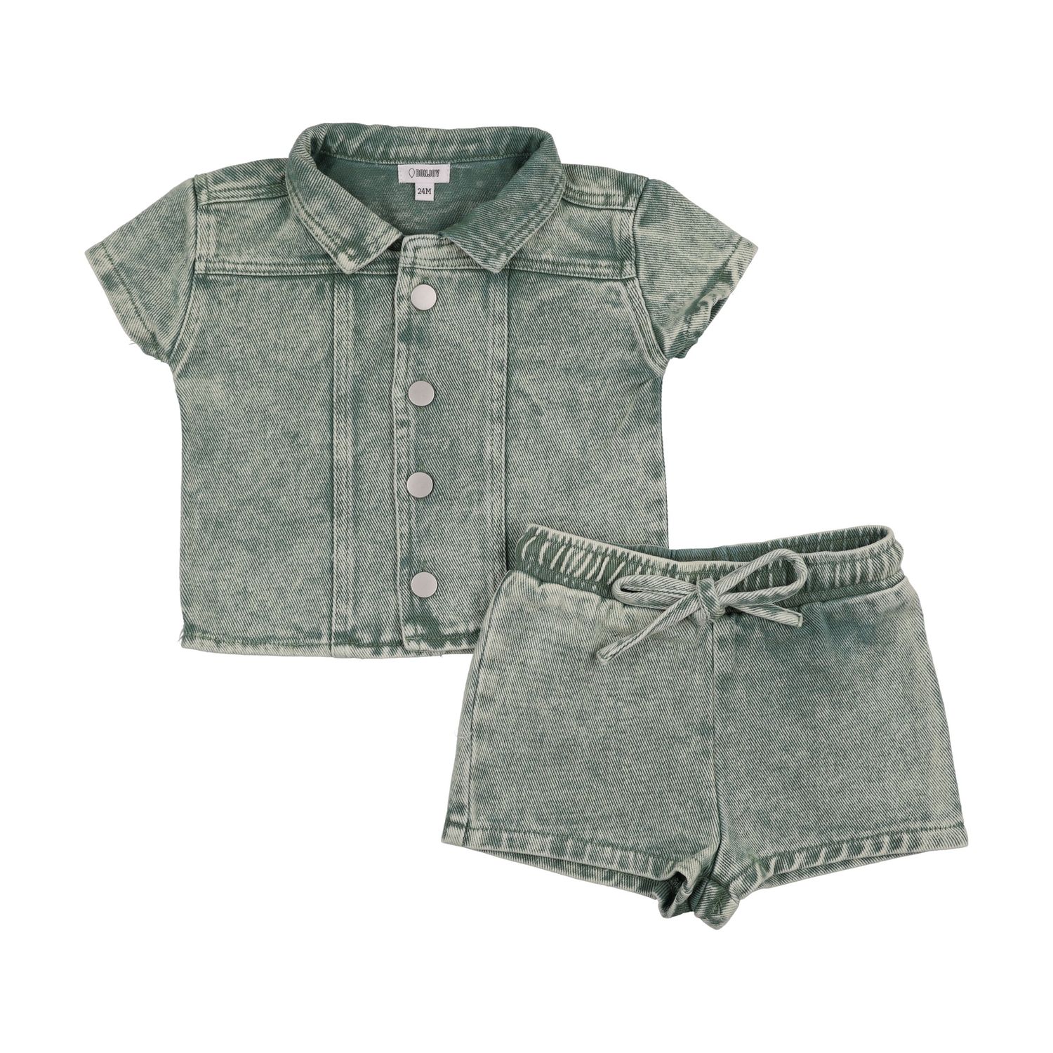 Bonjoy BTSS26022GT Colored Jean Grandpa Track Set