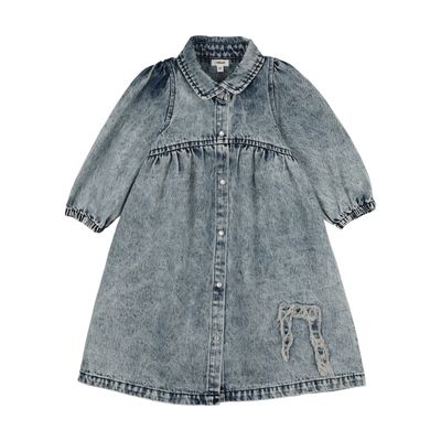 Bonjoy BTSS26024D Jean Patch 3/4 Sleeve Dress