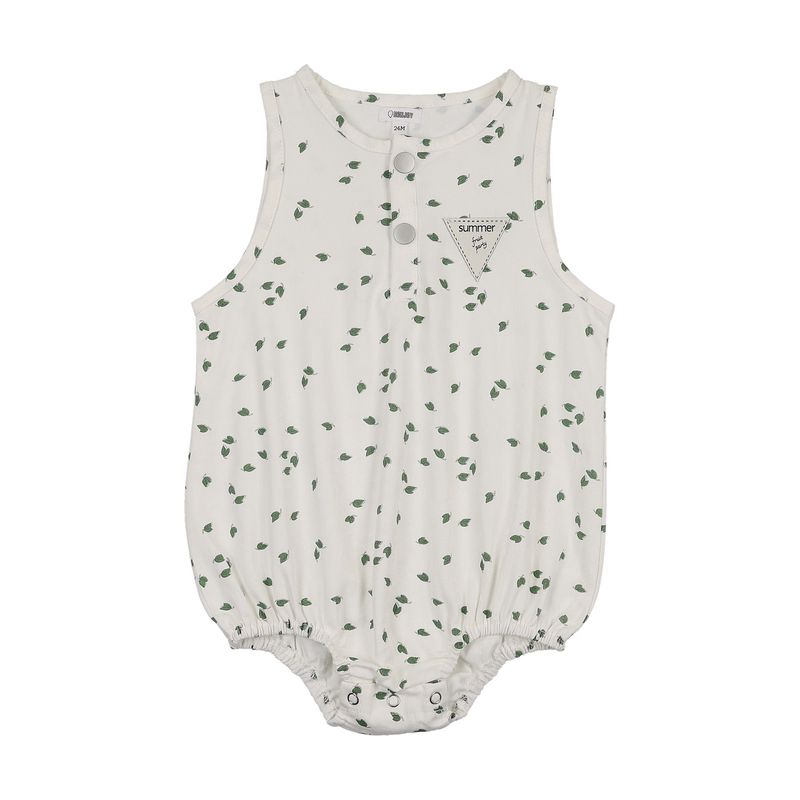 Bonjoy BTSS26026DR Fruit Party Denim Romper