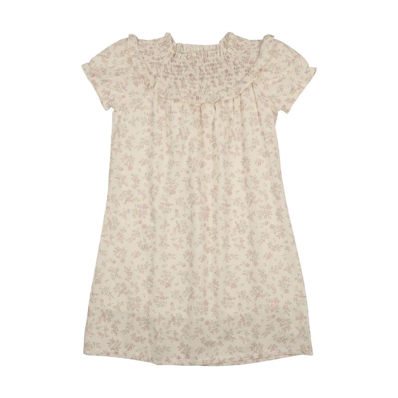 Bonjoy BTSS26012SSDPastel Garden Short Sleeve Dress