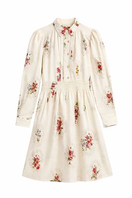 Girls White Floral Cotton Dress Style 2438 Kids Summer Dress
