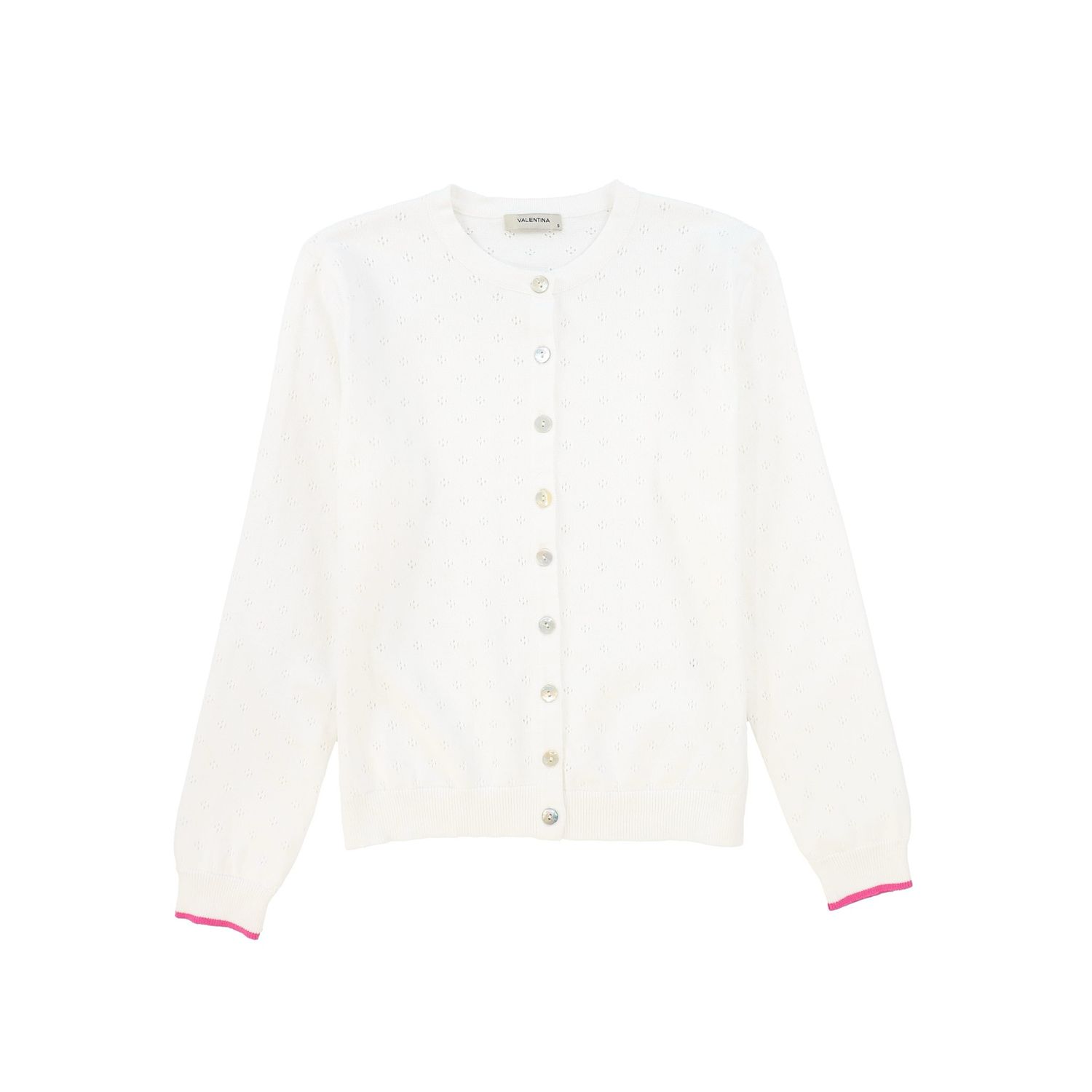 Soft Valentina white girls blouse 24783 with comfy fit. Elegant, breathable, and classic Valentina style for dressy or everyd