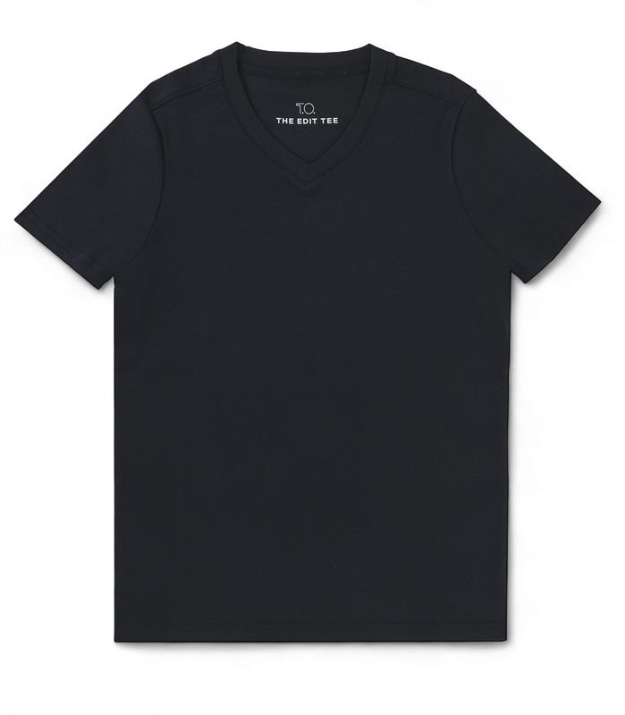 T.o  VTSBLK-B Boys V-Neck T-Shirt