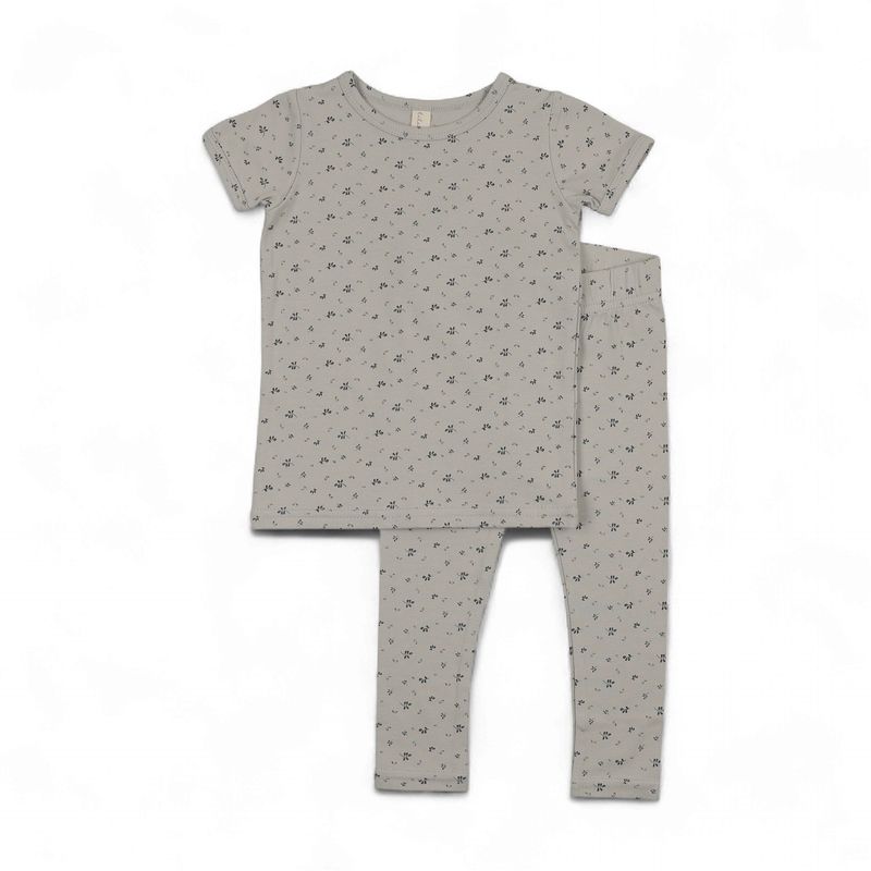 Lil legs Analogie PRINTED SHORT SLEEVE LEGGING SET NJ-PSSLS-S26