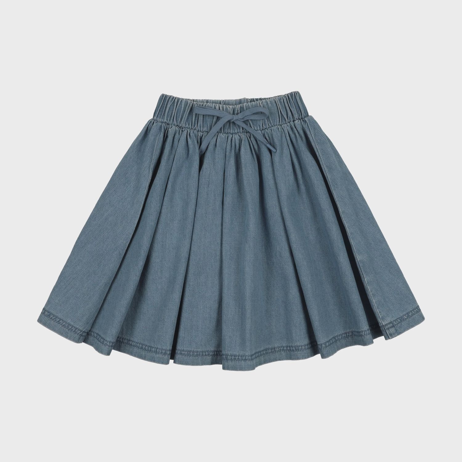 Lil legs DENIM DRAWSTRING SKIRT