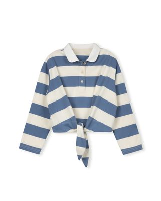 Vibe Wide Striped Tie Polo