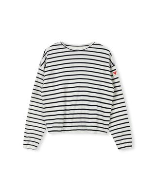 Vibe Striped Waffle Tee