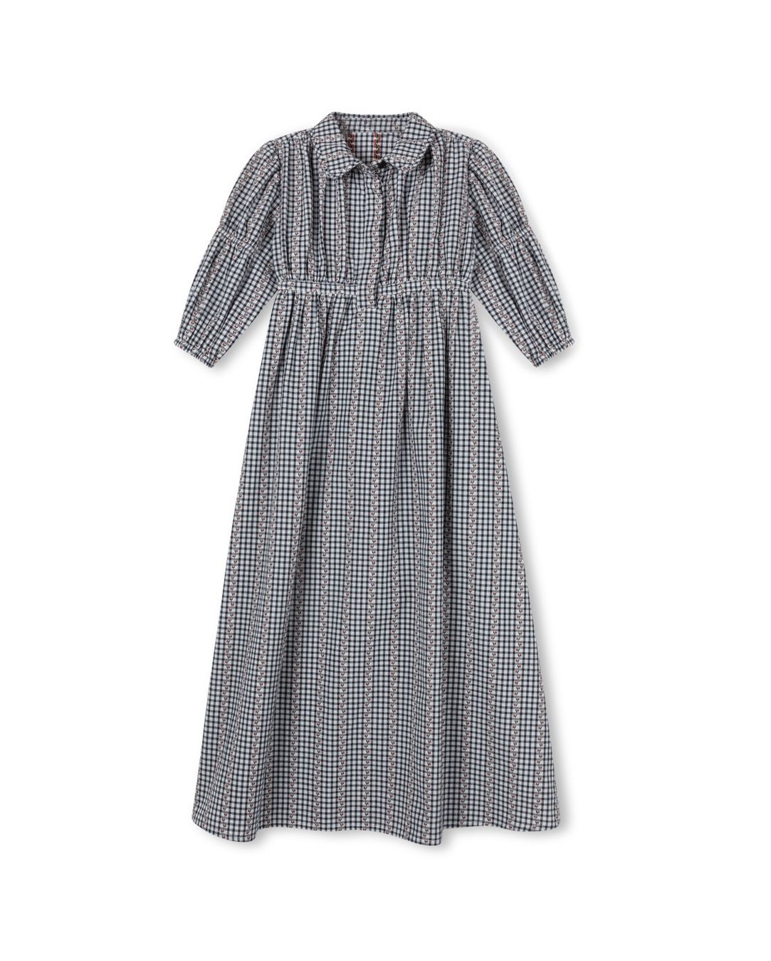 Lilou Gathered Top Maxi Robe