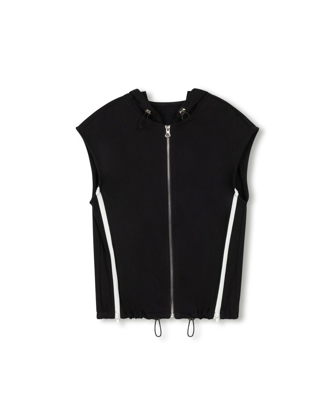 Vibe Clay Sweatshirt Detail Vest