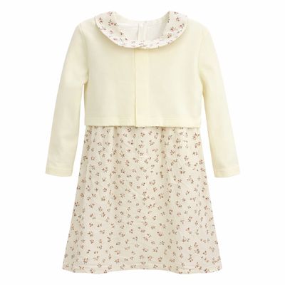 BONJOY Blooming Elegance Peter Pan Robe Cardigan BTSS26001CR