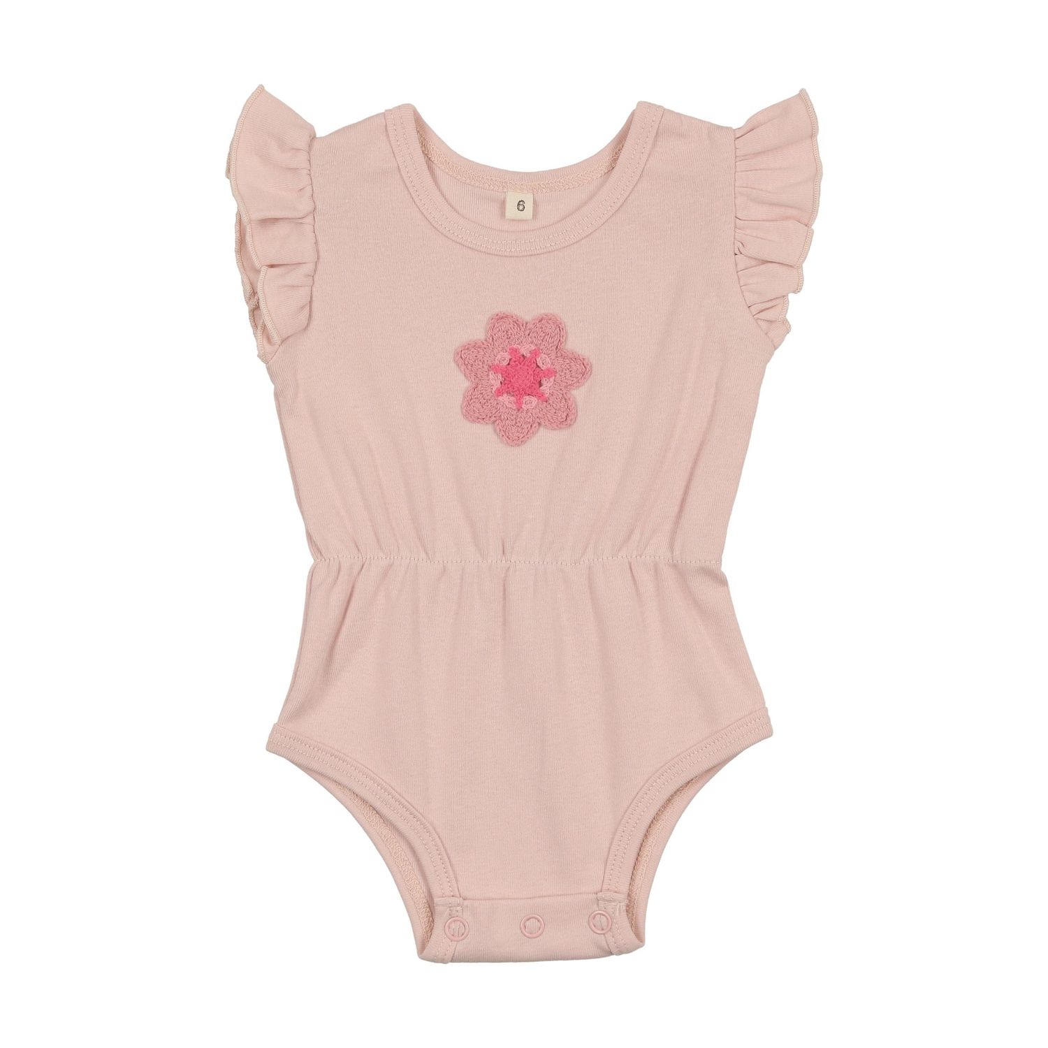 BONJOY Crochet Shapes Romper BLSS26036R