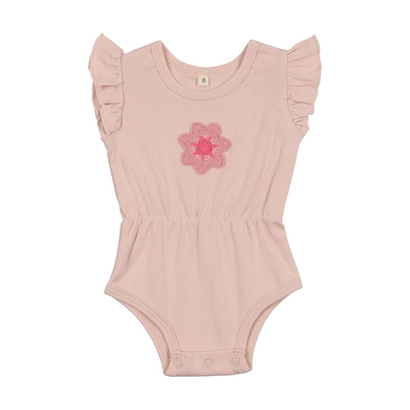 BONJOY Crochet Shapes Romper BLSS26036R