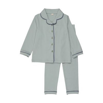 BONJOY Grandpa Piping Long Sleeve Grandpa Pj'S BPSS26001GP