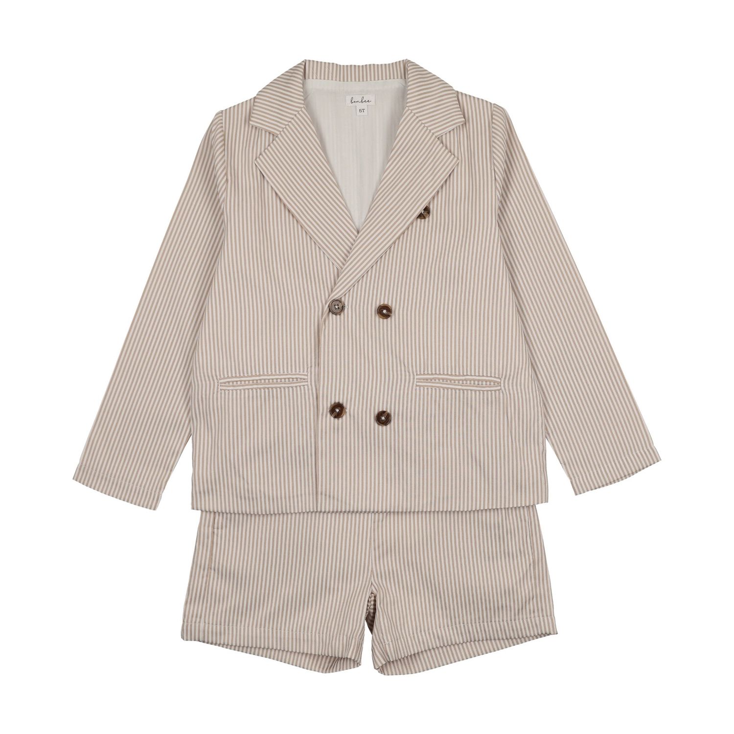 BONJOY Shabbos Sailor Stripe Blazer - Boy BTSS26014BZ