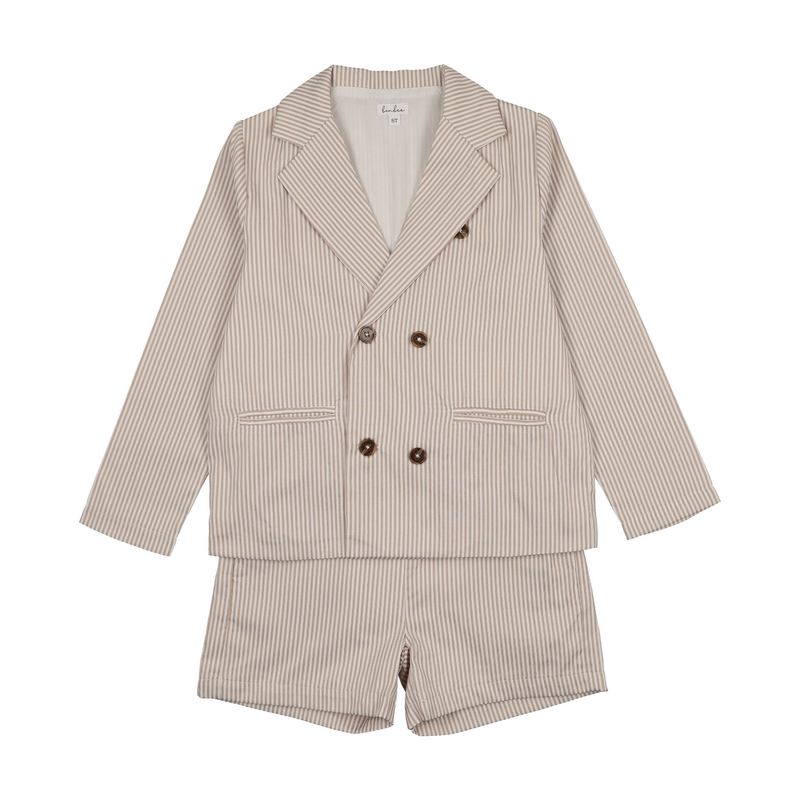 BONJOY Shabbos Sailor Stripe Blazer - Boy BTSS26014BZ