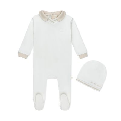 L'amour Lou Polo embossed footie LLS7-WS