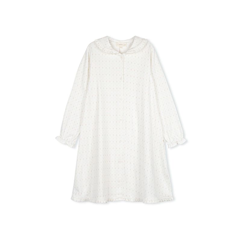 L'amour Lou Striped floral Nightgown LLS20