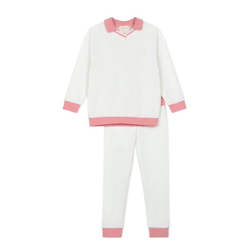 L'amour Lou Polo embossed pj LLS6-WP