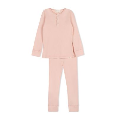 L'amour Lou Ribbed Henley pj LLS29-P