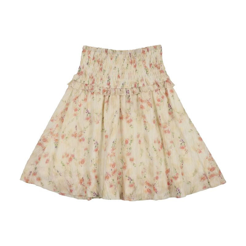 TEELA Smocked Skirt 22-261C