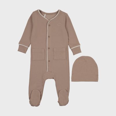 POUF ribbed-grandpa-footie-cocoa rgf-ss26-coco