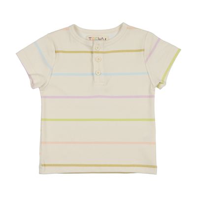 TEELA Stripe Boys Top 22-054