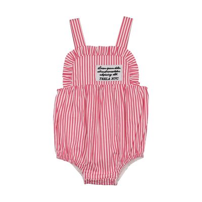 TEELA Seersucker Baby Girl Romper 22-029B