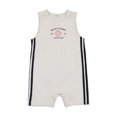 BONJOY BTSS26004R Bonjoy Summer Romper - Boy