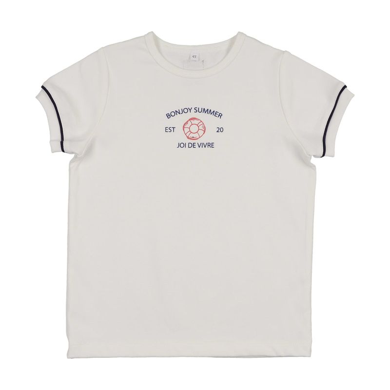 BONJOY BTSS26004BT Bonjoy Summer Short Sleeve T-Shirt - Boy