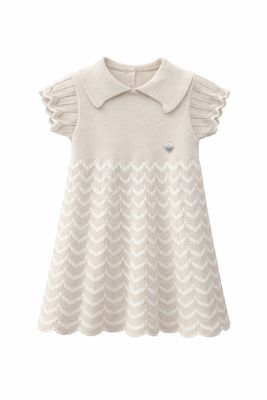 GRANLEI 126-415 BEIGE KNIT DRESS