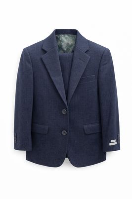 TO BOYS NAVY SLIM SUIT 505S