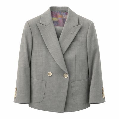 T.O BLACK LABLE BOYS SLIM SUIT NOIR-5S-PK-PP