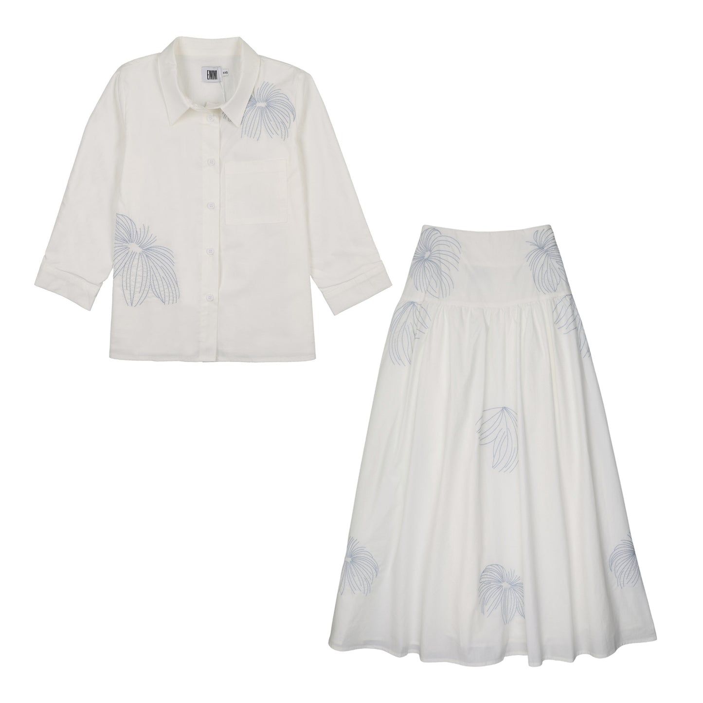 TEELA GIRLS Burst Shirt Set E011A